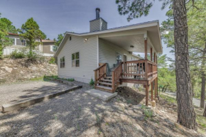 Hillside Haven with Deck Less Than 2 Miles to Dwtn Ruidoso!